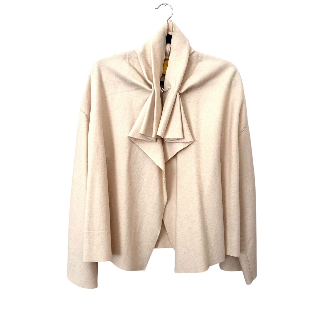 LANVIN River 2007 Vintage Parisian Wool Cardigan Sz 38 (US M) - Picture 1 of 5